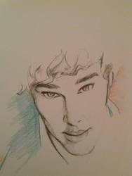 Benedict Cumberbatch Pencil