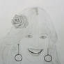 original drawing OLIVIA NEWTON JOHN