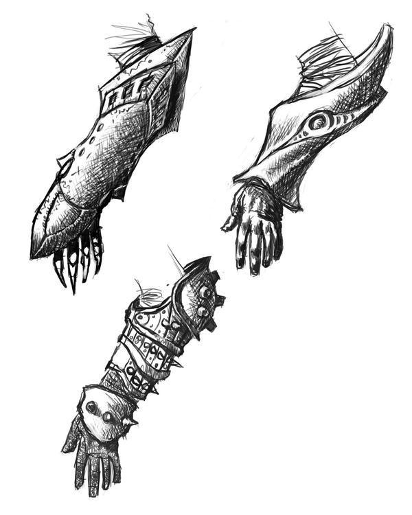 Gauntlets Using Characters Gauntlet2 by BarelynormalActivity on DeviantArt