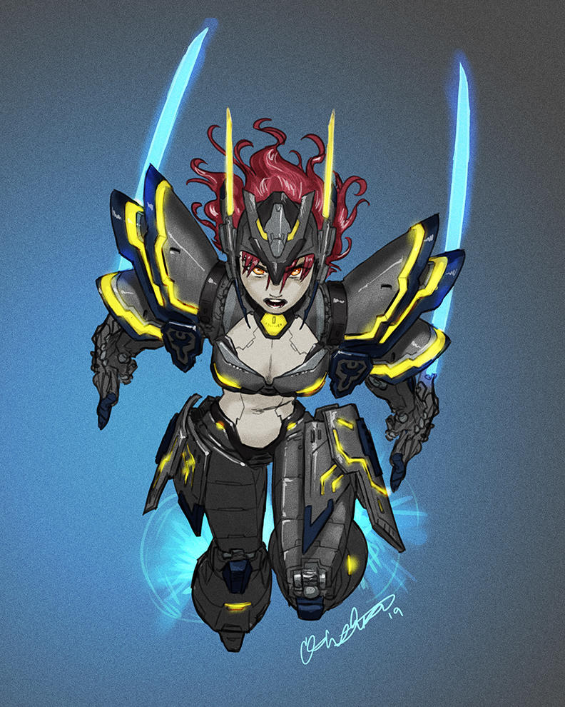 Commission: PSO2 CAST OC by BarelynormalActivity on DeviantArt