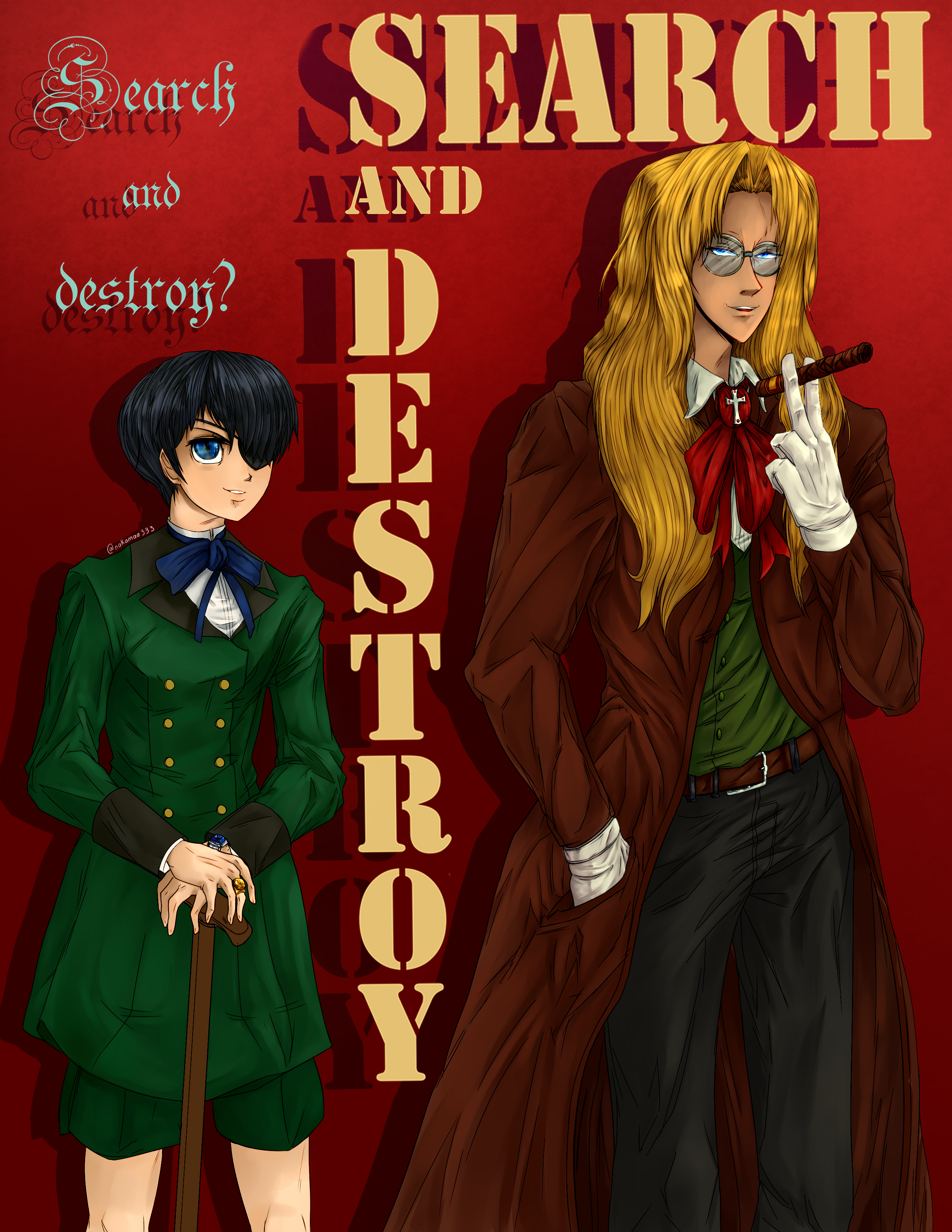 Hellsing Characters by kroenen4millennium on DeviantArt