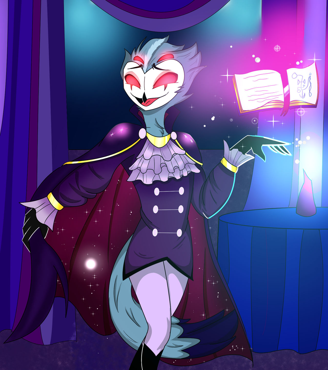 Stolas Fanart! (Ep 7) by Katrina7209 on DeviantArt