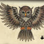 tattoo-flash owl