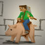 ride a pig