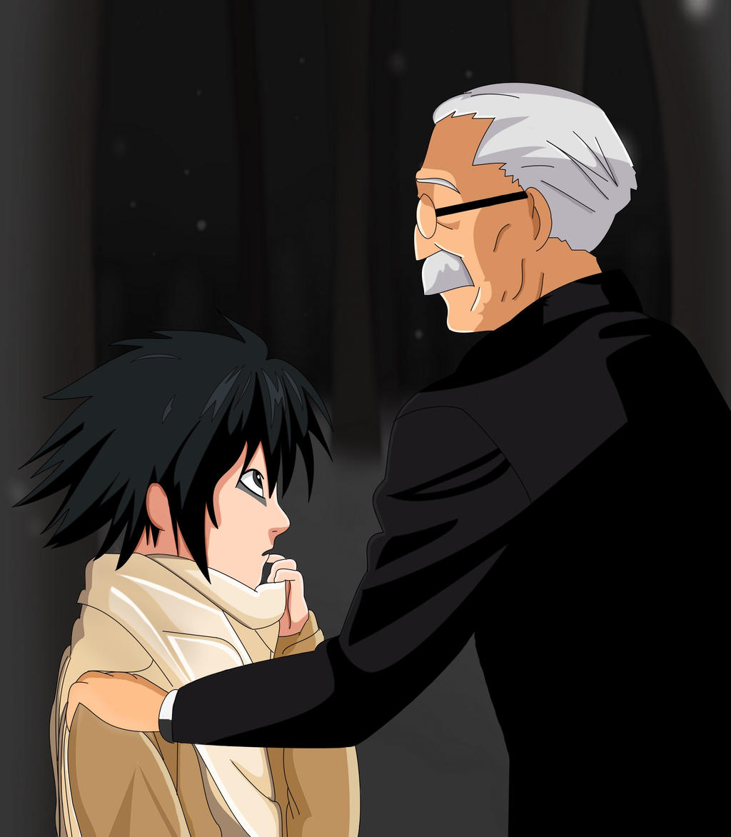 L meets Watari 