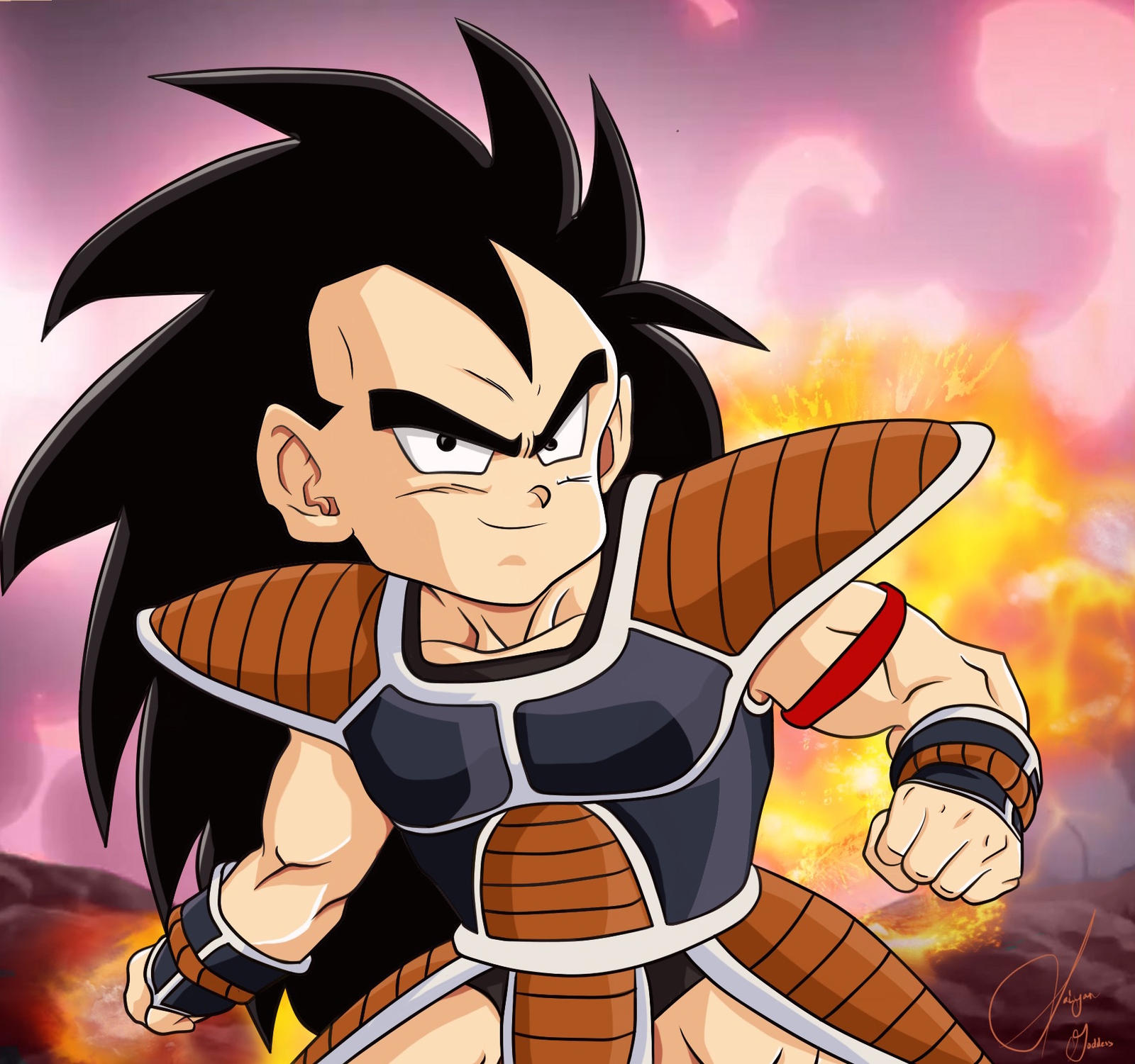Raditz by SaiyanGoddess on DeviantArt