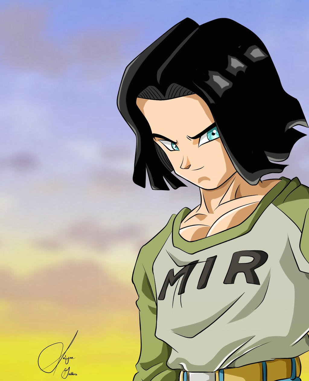 Android 17 by SaiyanGoddess on DeviantArt