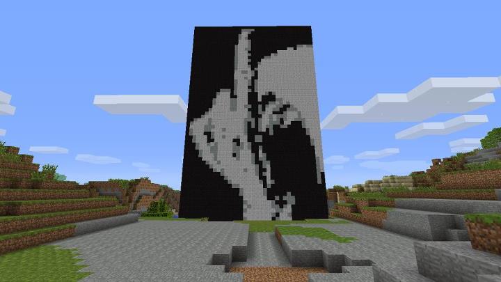 Minecraft art: Finger by dominator123324 on DeviantArt