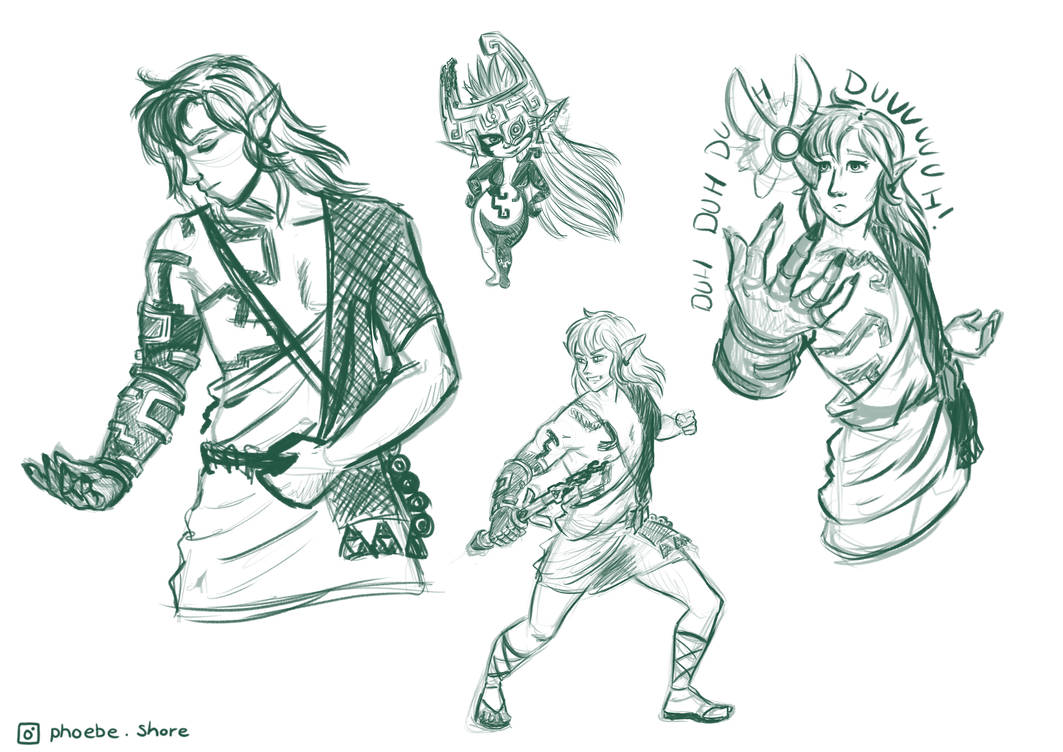 Tears of the Kingdom (and Midna) by PhoebeShore on DeviantArt