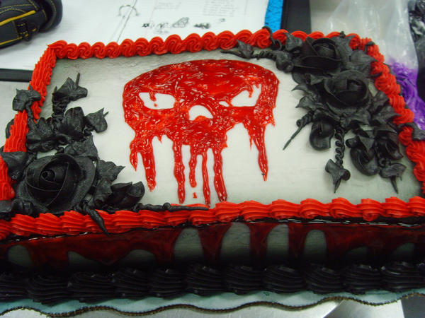 Skull Cake 2