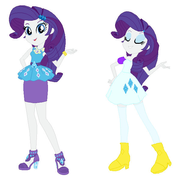 Pony Raritstia Humana Rarity Y Pony Rarity by CureLilyXD on DeviantArt