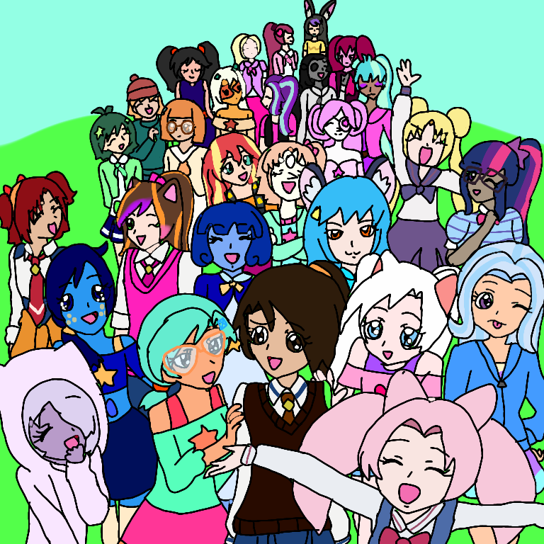 Precure All Stars F Crossover Group 3 by MoxieTheQueen on DeviantArt