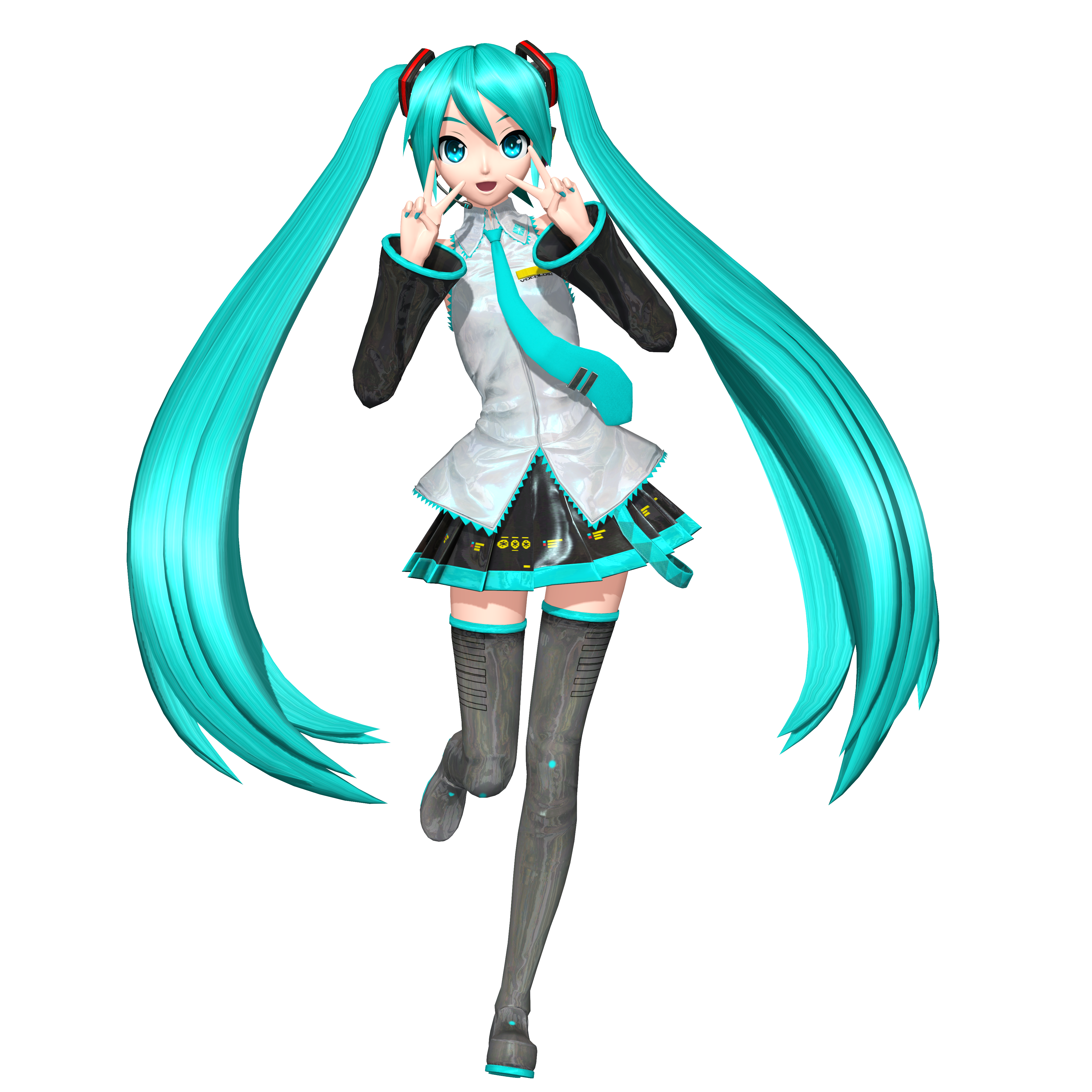 Project DIVA Future Tone: Default Miku by Tuni-kun on DeviantArt