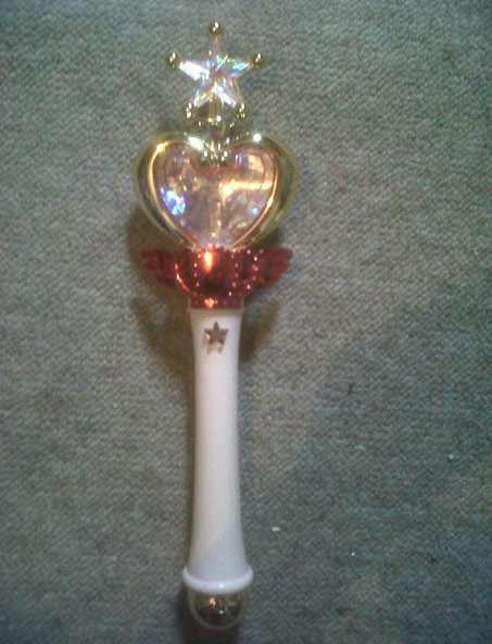 Rini's Moon Stick (Pink Sugar Heart Rod)