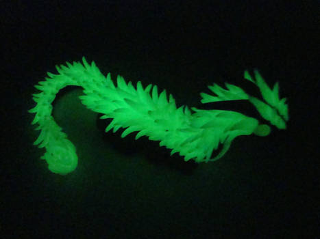 Glowing Ghost Dragon