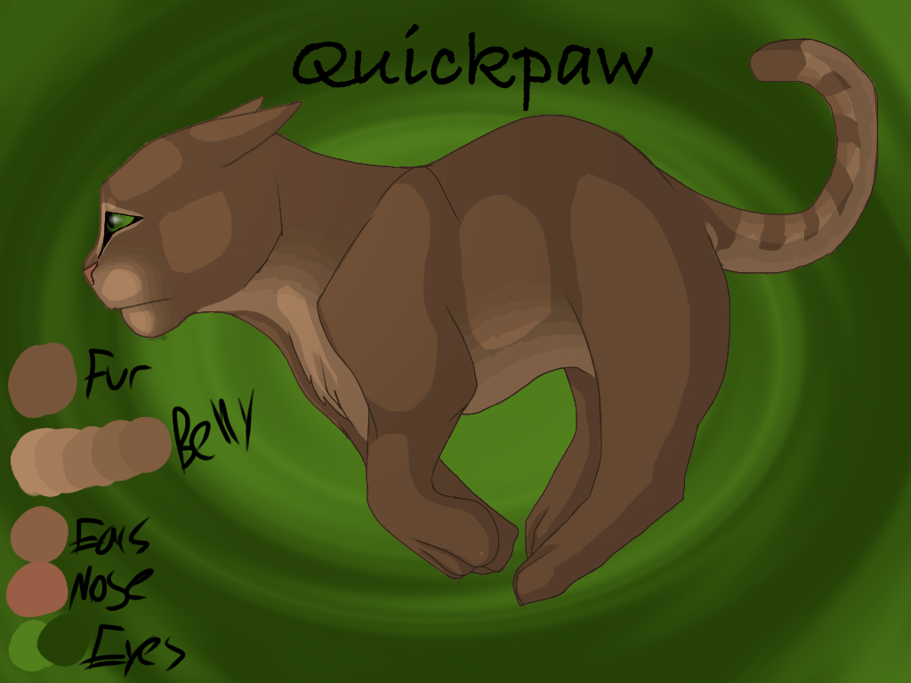 Quickpaw of WindClan - Faded Boundaries