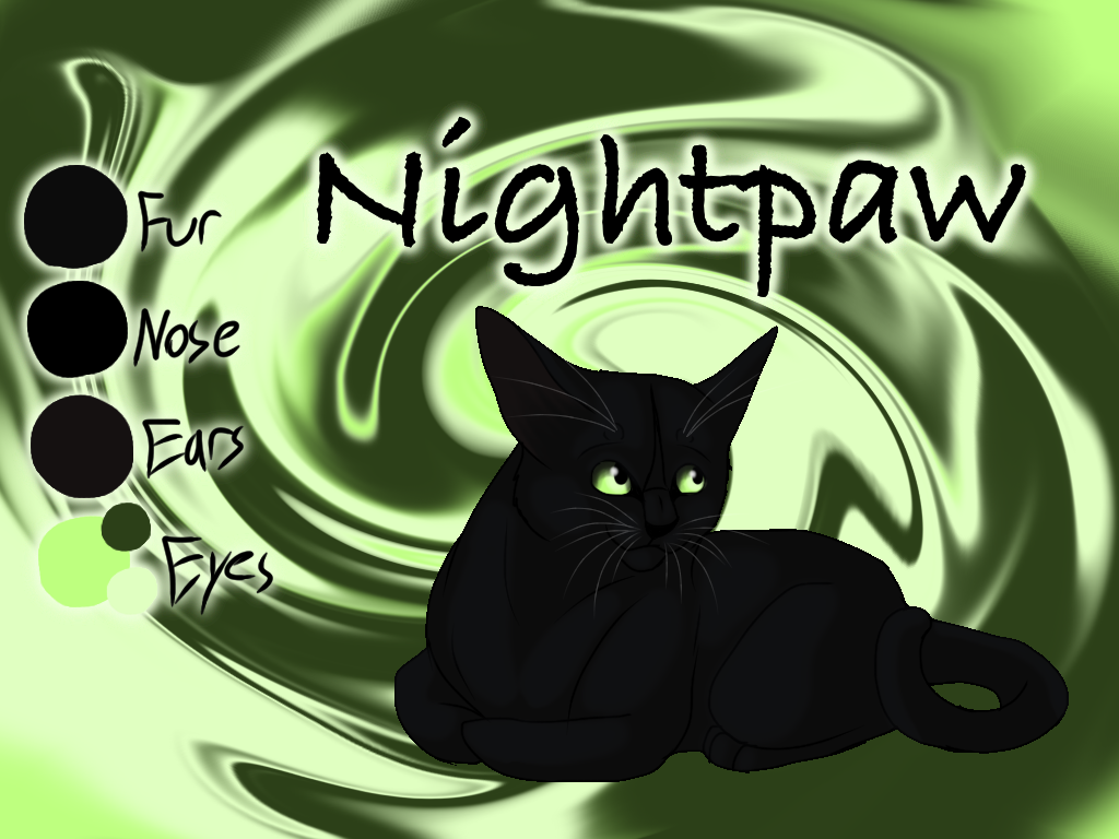 Nightpaw of ShadowClan - Waning Moon