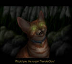 Would you like to join ThunderClan? by Jayie-The-Hufflepuff