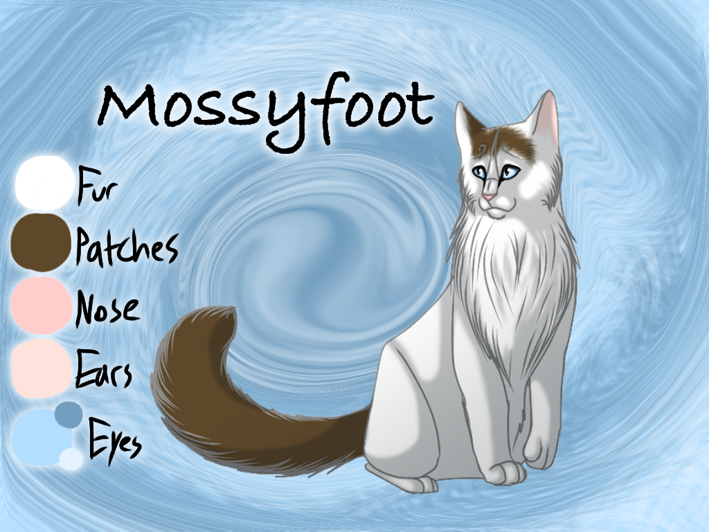 Mossyfoot of RiverClan - Trail of Ashes by Jayie-The-Hufflepuff