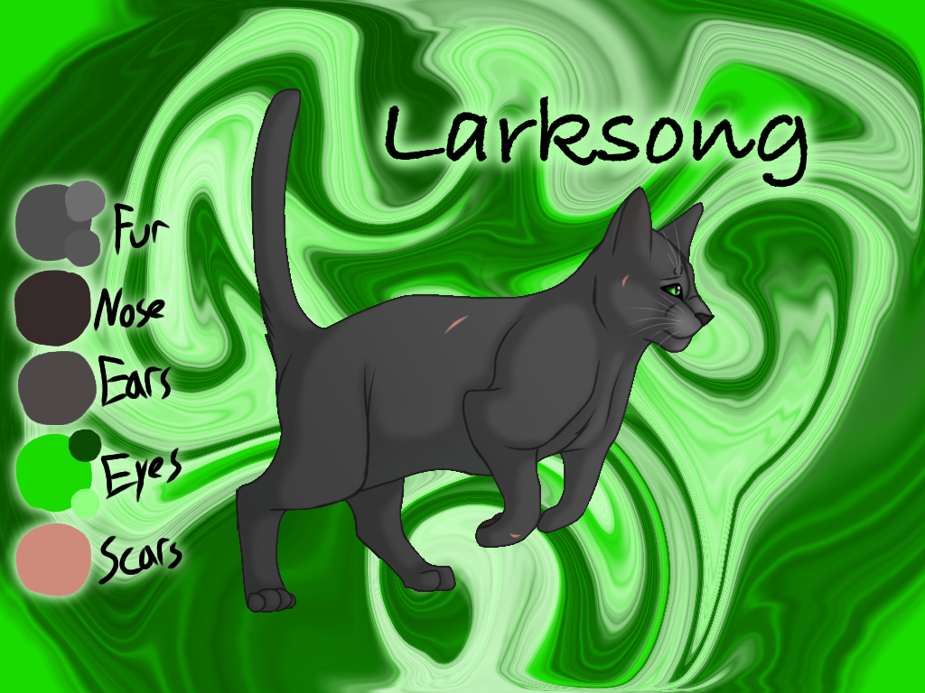 Larksong of WindClan - Trail of Ashes