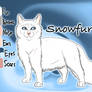 Snowfur of ThunderClan - Bluestar's Prophecy