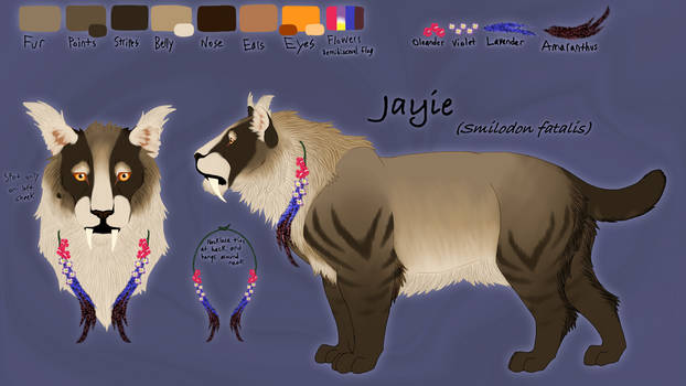 Jayie the Fursona - Smilodon fatalis
