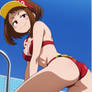 Uraraka - Sexy Life Guard - commission (CHScreenshots Reupload)