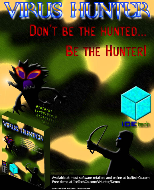 Virus Hunter ad