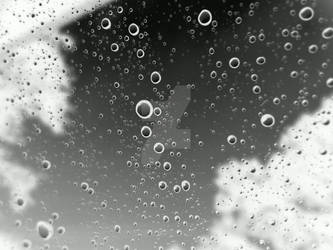 Negative raindrops
