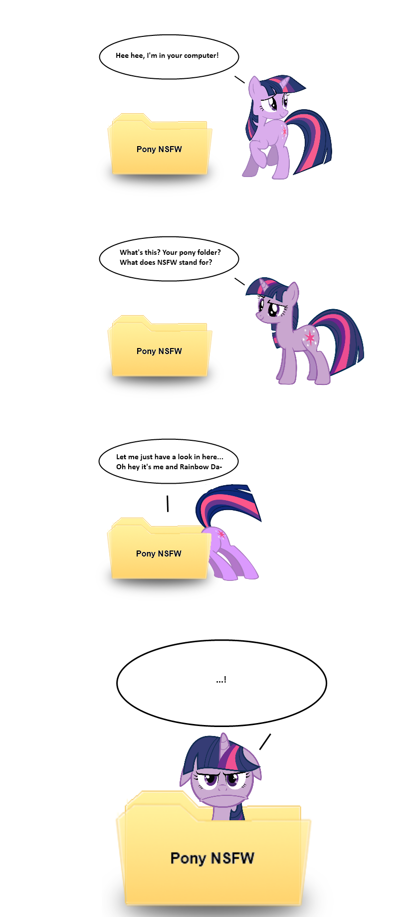 Twilight saw your naughty folder