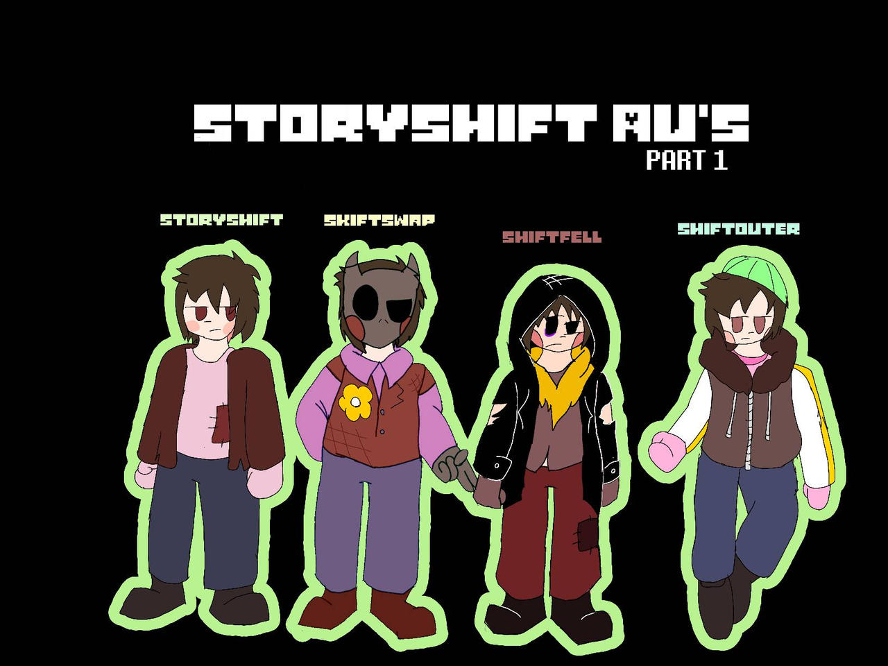 Storyshift Cover STORYSHIFT AU'S Part 1 by RubyBlockBA on DeviantArt