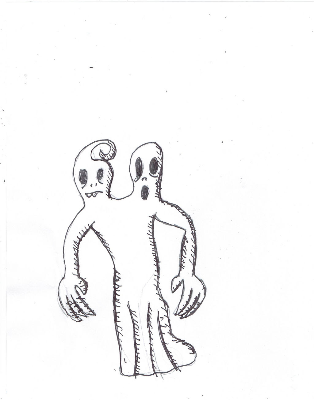 Two Headed Ghost by chimeraclone12 on DeviantArt