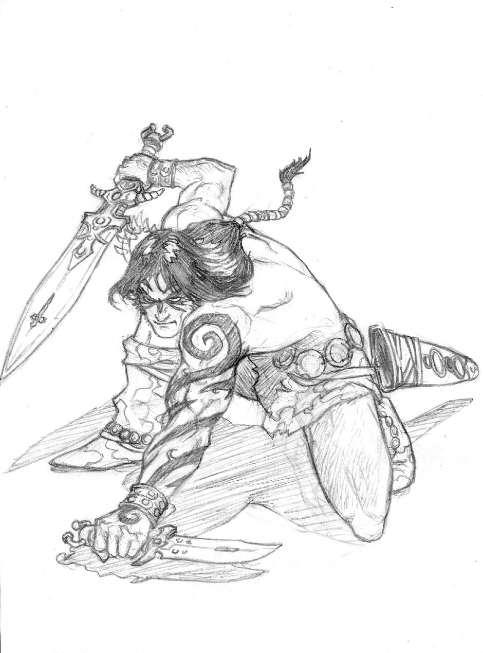 Barbarian Warrior by Lord-Nyarlathotep on DeviantArt