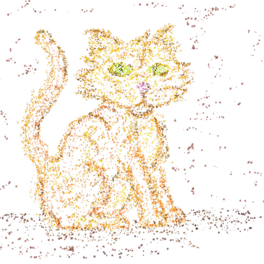 Cat Dotted Rabbit Dotted Cat by kiddo-kaasan on DeviantArt