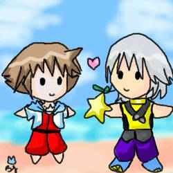 Riku - Sora Plushie love