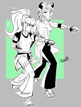 Karate Nerds by ShenPlease