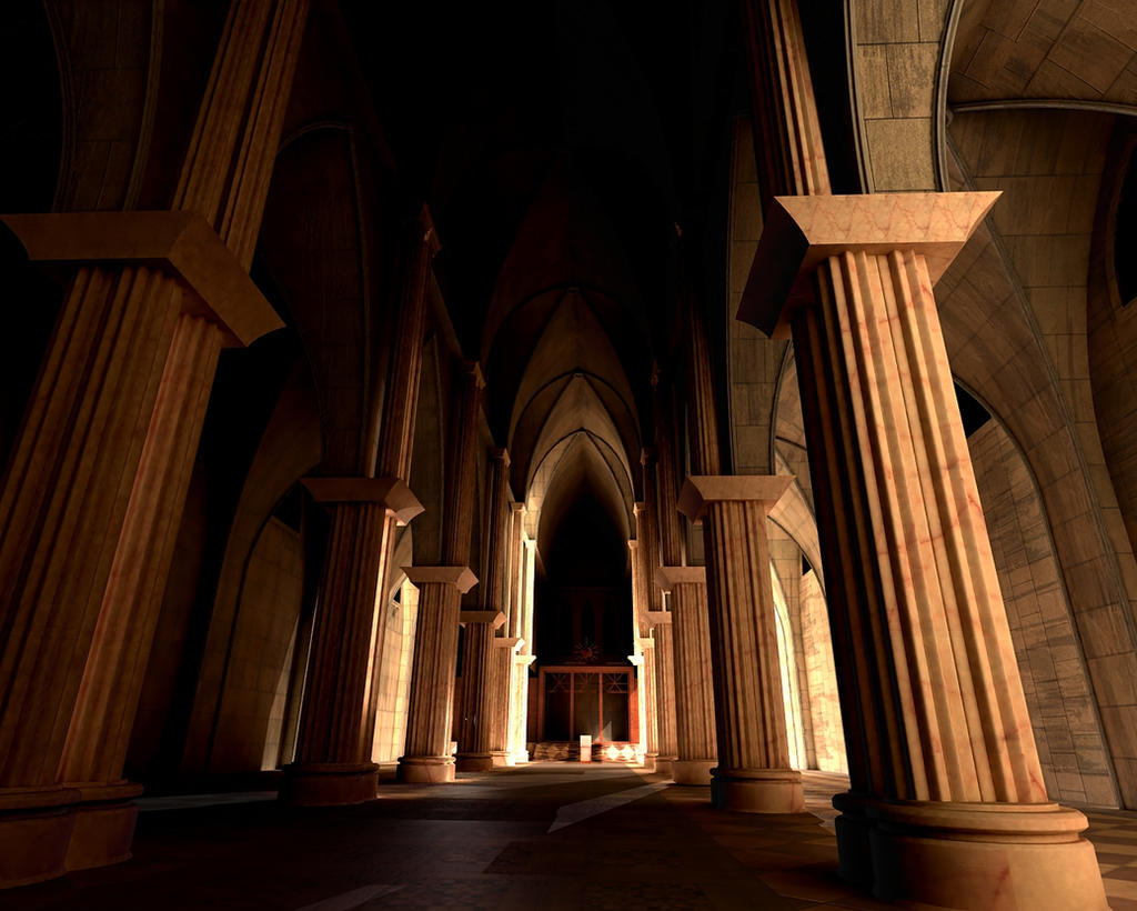 Gothic Church, Night