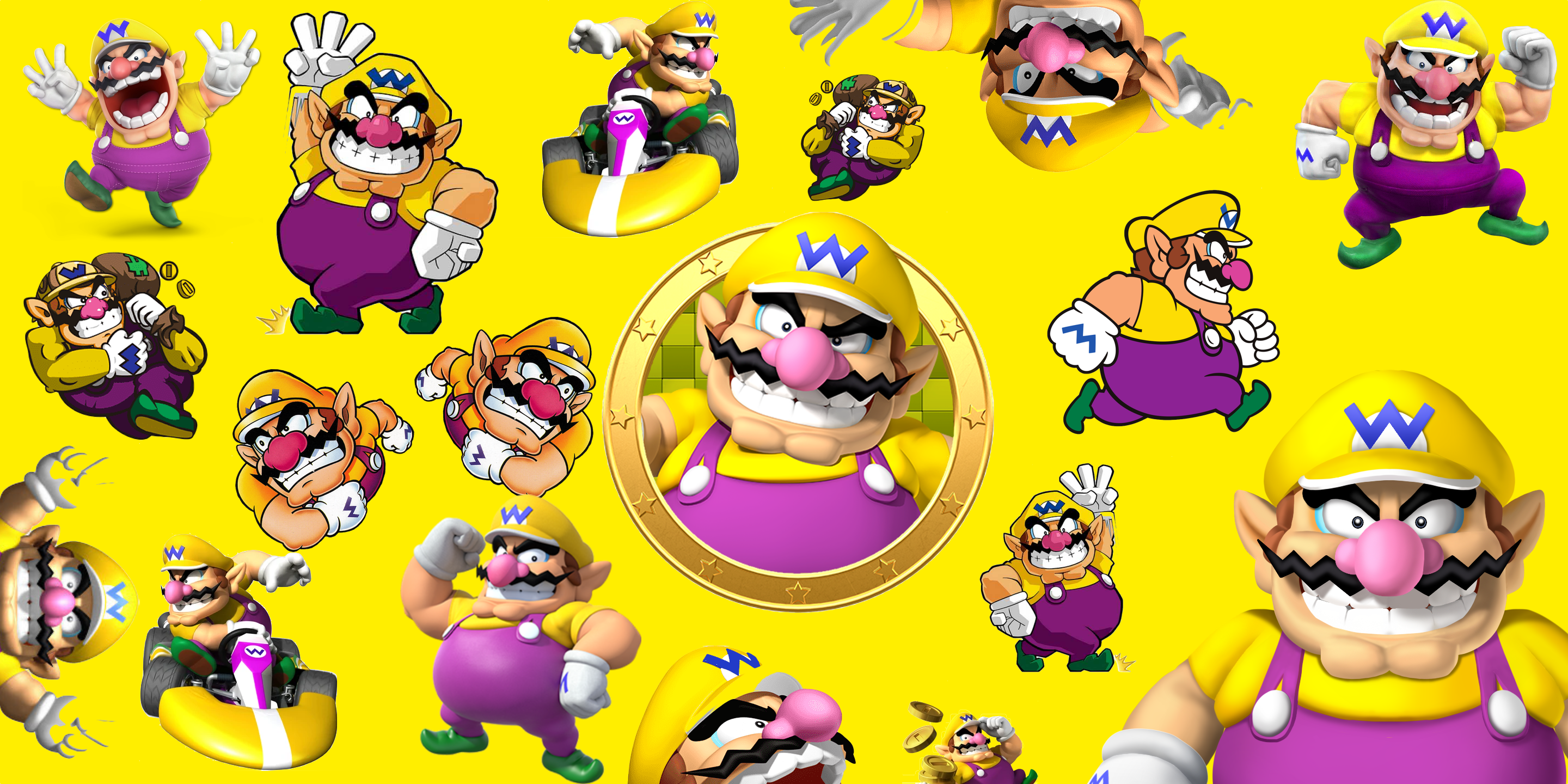 Wario Wallpaper by BritannicLoyalist on DeviantArt