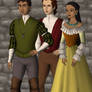 Disney Families- Pocahontas, John Rolfe and Thomas