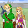 Zelda and Link - Peace in Hyrule