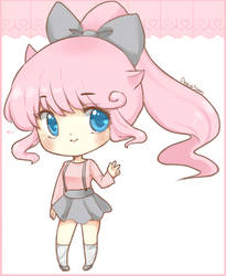 Pink pig girl