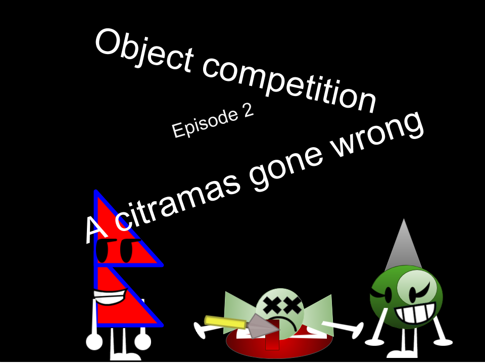 Object Competition Episode 2 (official Poster) by noahthemaster on ...