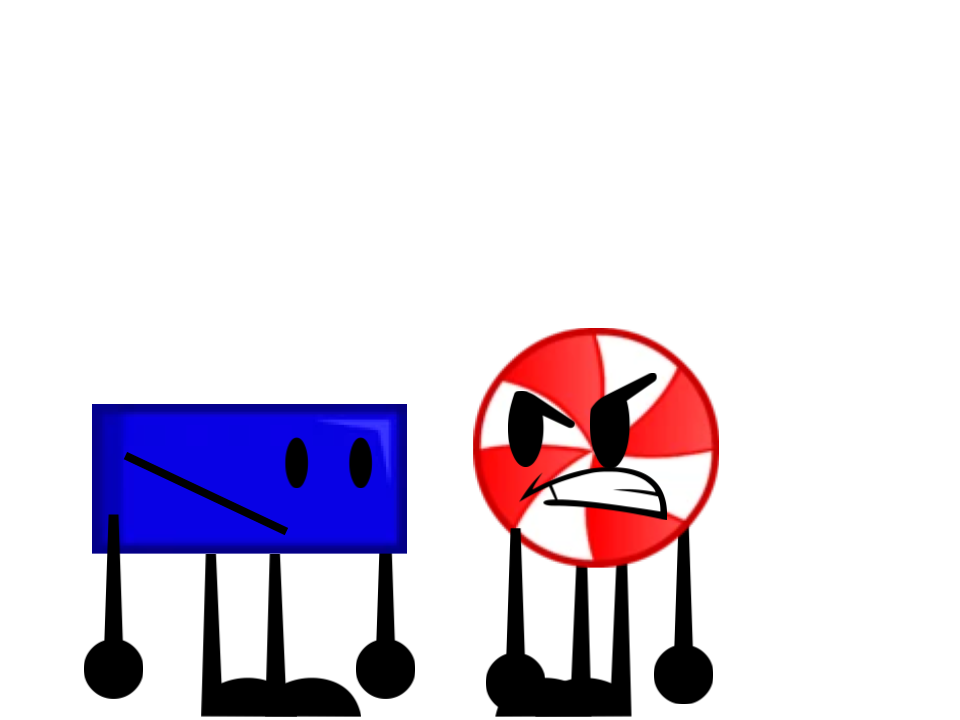 Inanimate Objects 3 pose blue rectangle candy by noahthemaster on ...