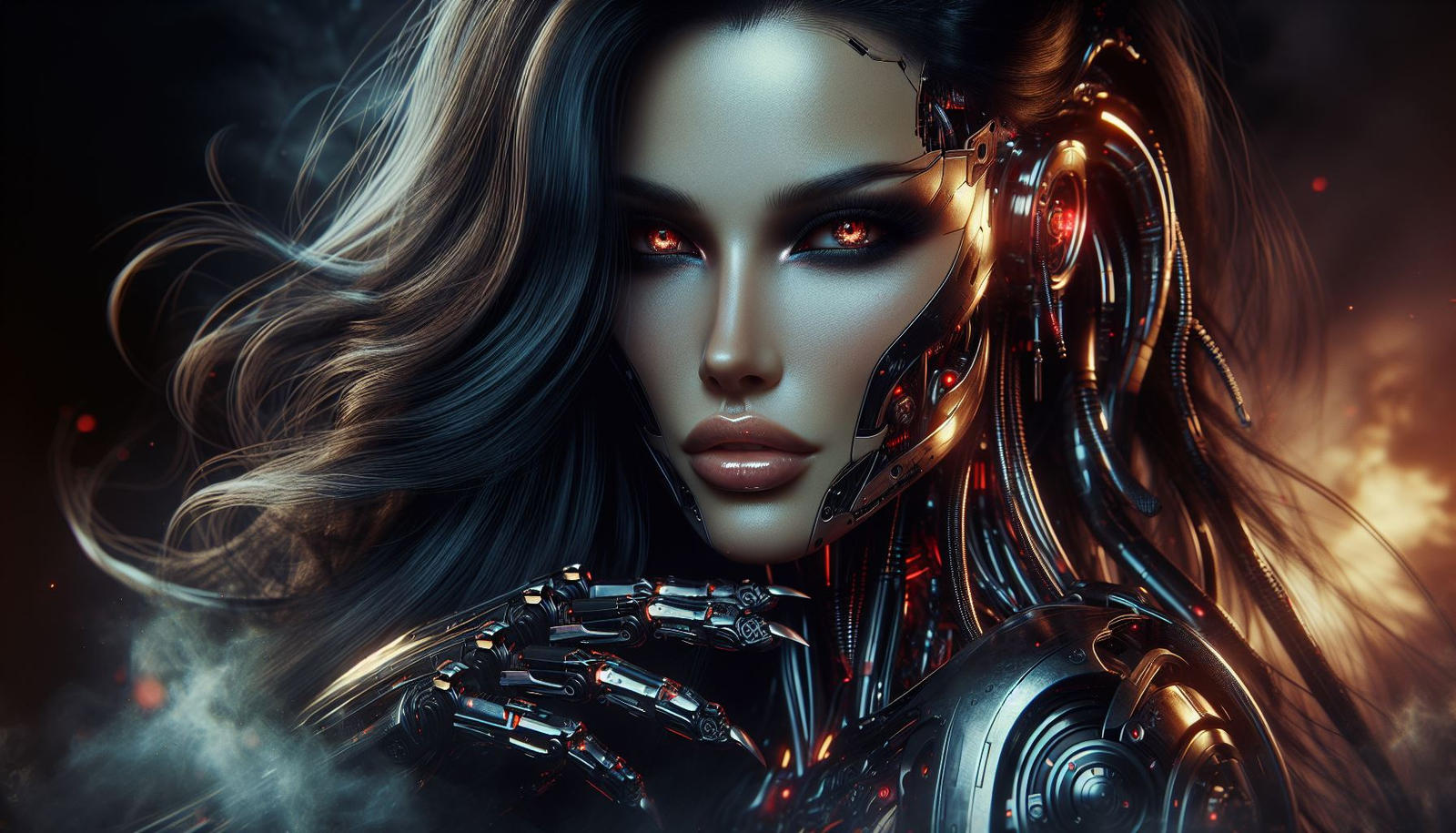 Cyborg Features Female Cyborg (3) by lordEvilVader on DeviantArt