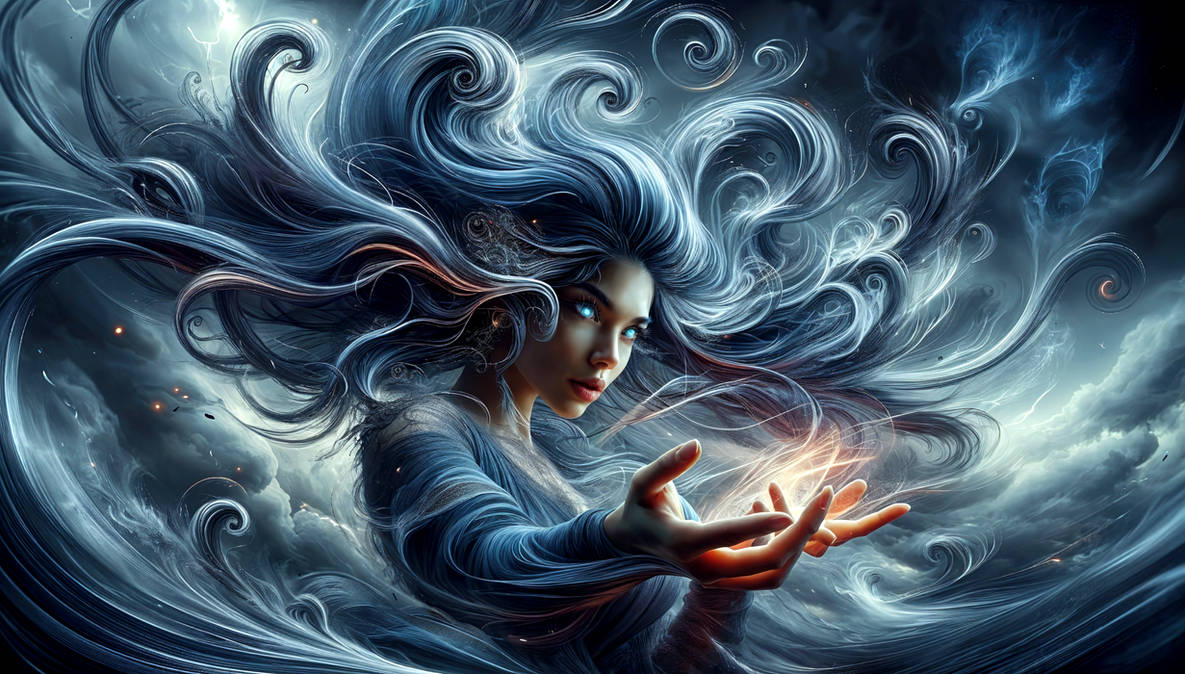 Wind Abstract Female Women in the wind by lordEvilVader on DeviantArt