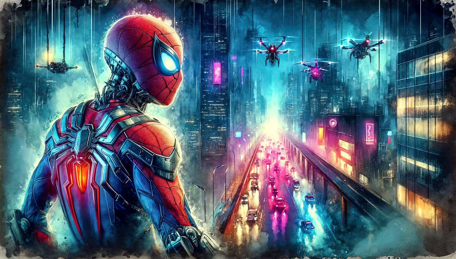 Robotic Spider-Man by lordEvilVader on DeviantArt
