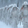 Japanese SamuraiTroopers on Hoth planet