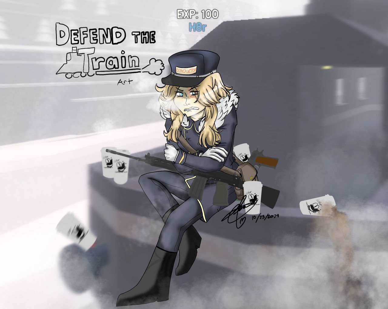 Defend The Train Roblox Defend The Train Fanart by xXTrishaXNXToastXx on DeviantArt