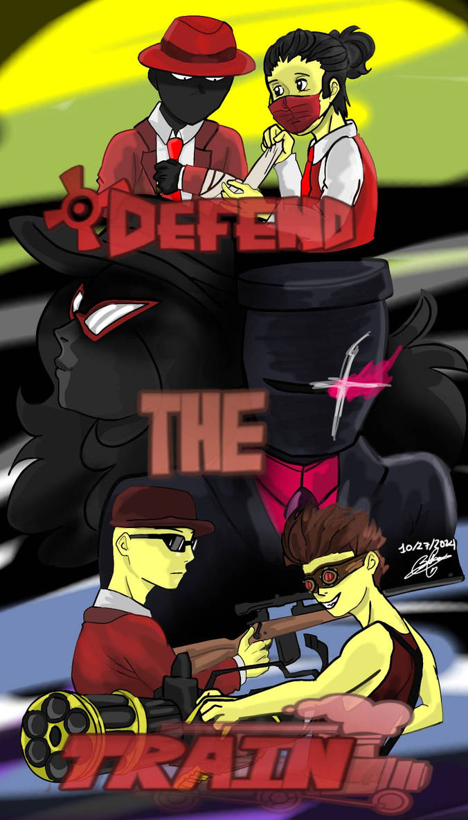 Defend The Train Defend The Train by xXTrishaXNXToastXx on DeviantArt