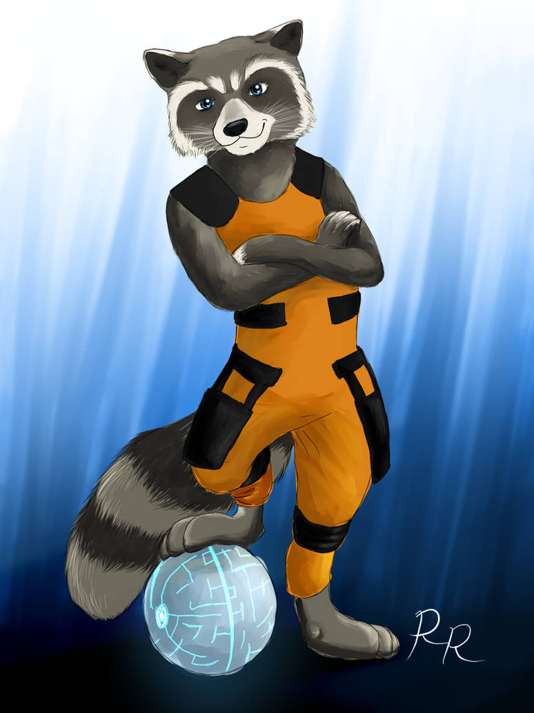 Rocket Raccoon by Leo-Artis on DeviantArt